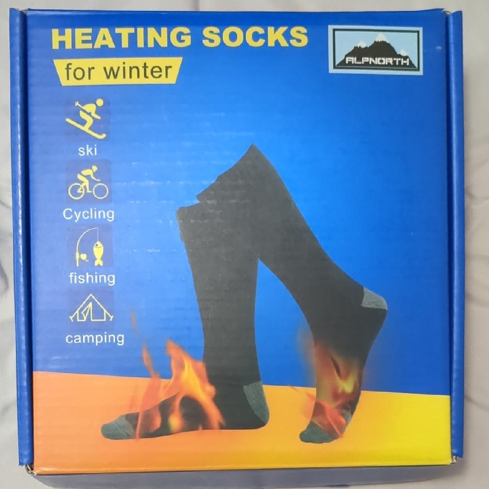 Heated Socks for Women - Black